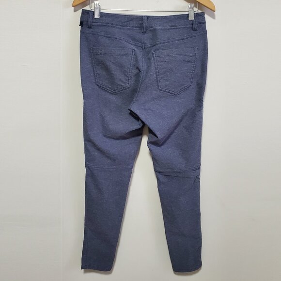 LULULEMON ABC Pants Skinny Leg *Tech Canvas Heathered Deep Navy Men's 30 x 31" - Picture 8 of 14